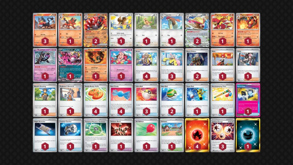 『ガオガエンex(Incineroar ex)』デッキ