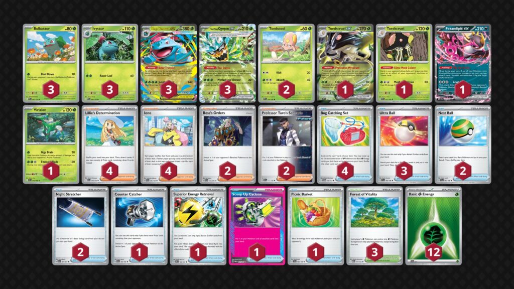 メガフシギバナex(Mega Venusaur ex)デッキ02