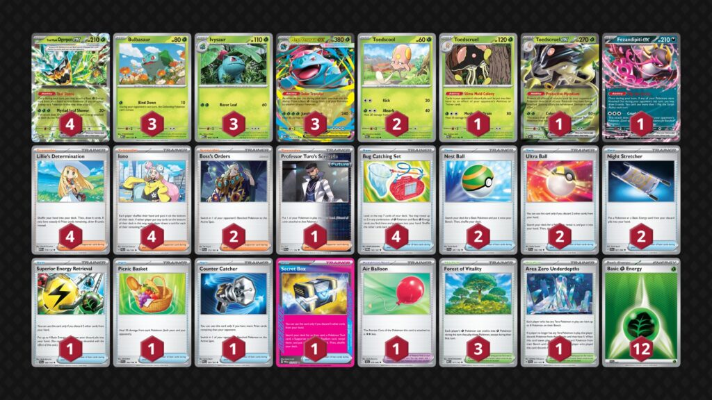 メガフシギバナex(Mega Venusaur ex)デッキ03