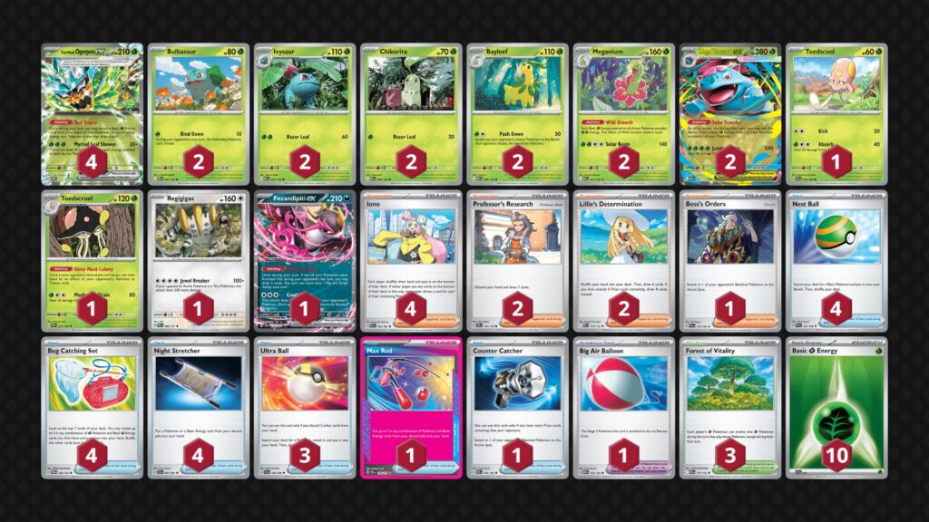 メガフシギバナex(Mega Venusaur ex)デッキ05