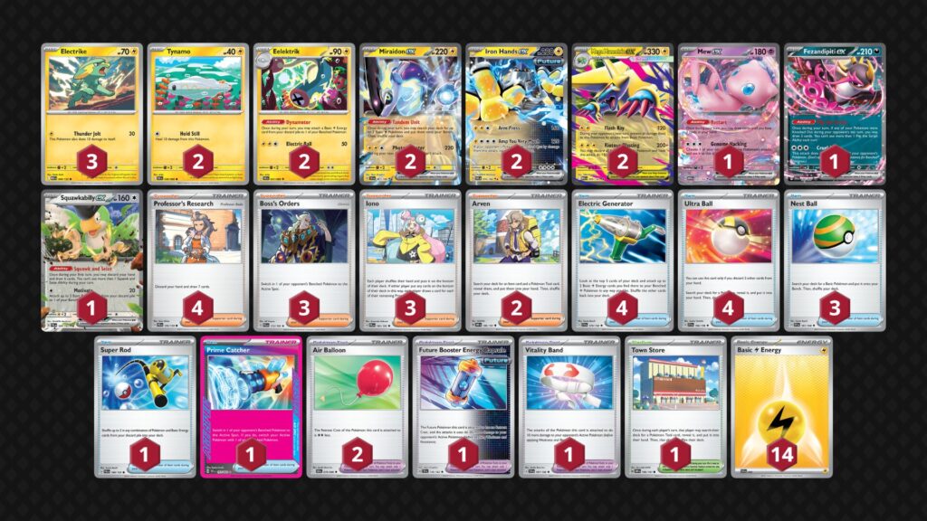 メガライボルトex(Mega Manectric ex)デッキ03