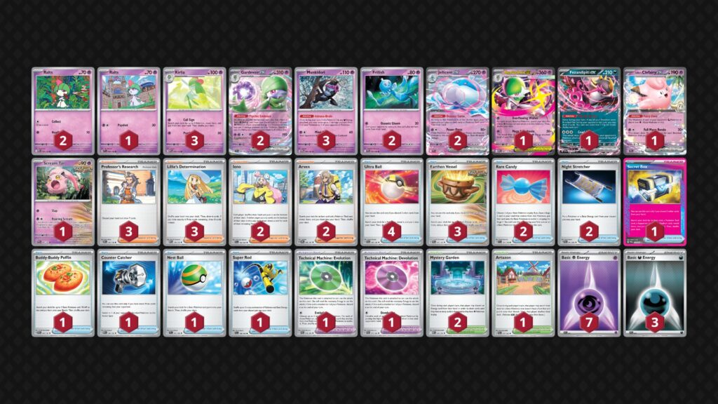 『メガサーナイトex( Mega Gardevoir ex)』デッキ06