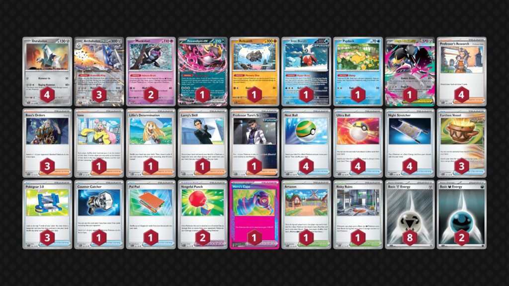 『メガクチートex( Mega Mawile ex)』デッキ01