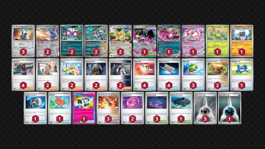 『メガクチートex( Mega Mawile ex)』デッキ04