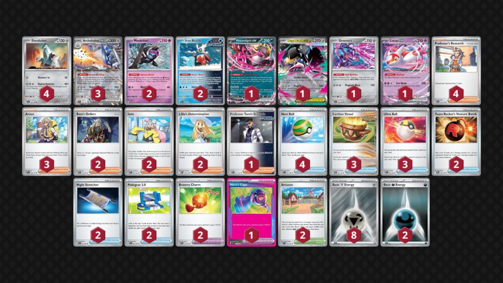 『メガクチートex( Mega Mawile ex)』デッキ07