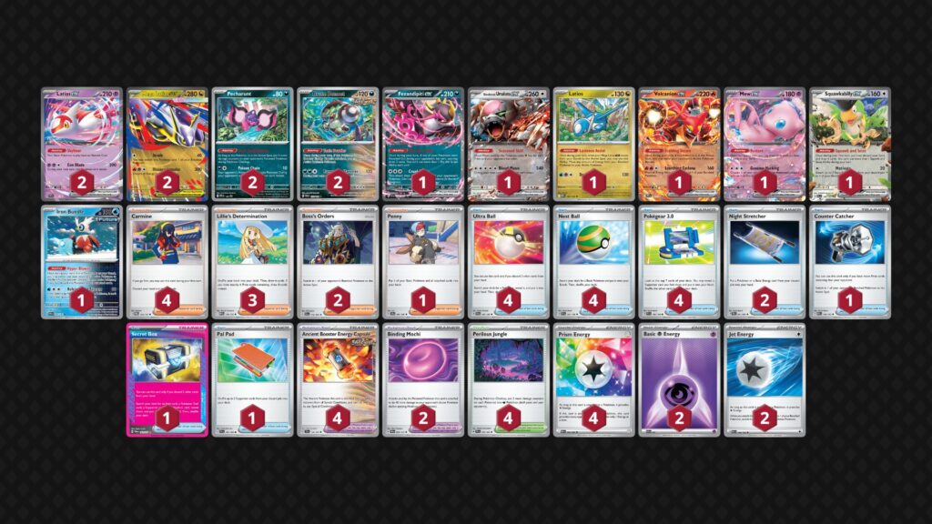 『メガラティオスex(Mega Latias ex)』デッキ04