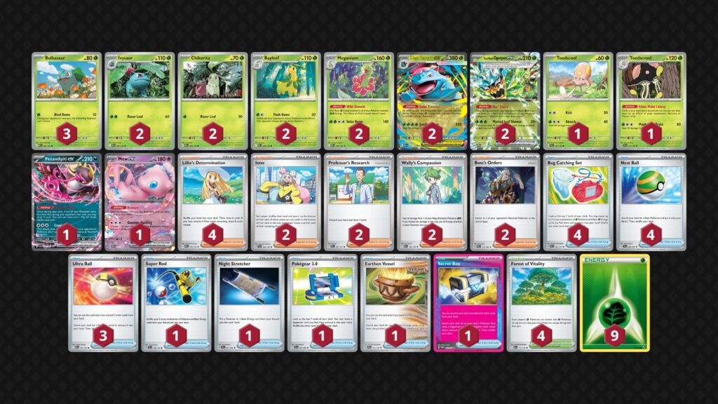 メガフシギバナex(Mega Venusaur ex)デッキ