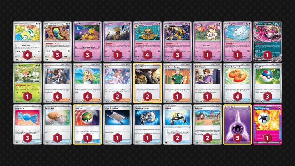 フーディン(Alakazam)デッキ