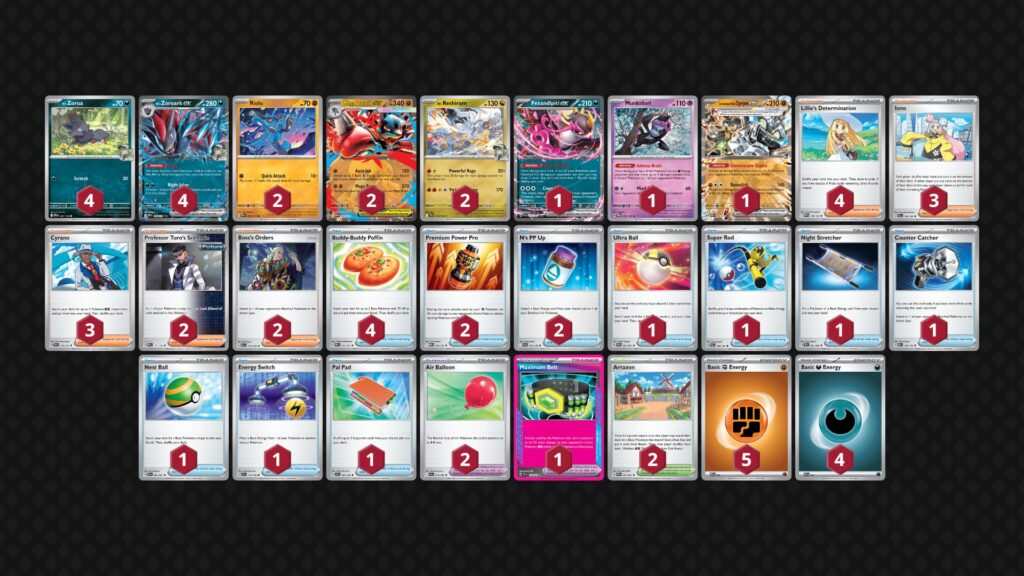 『メガルカリオex(Mega Lucario ex)』デッキ