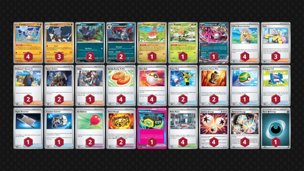 『ガラガラ(Marowak)』デッキ