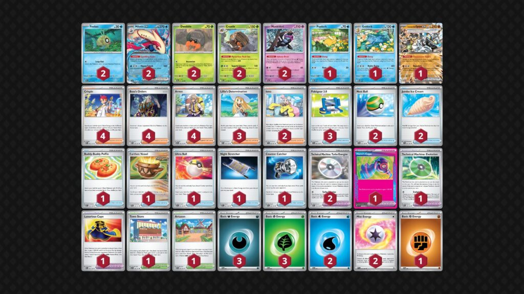 ミロカロスex(Milotic ex)デッキ