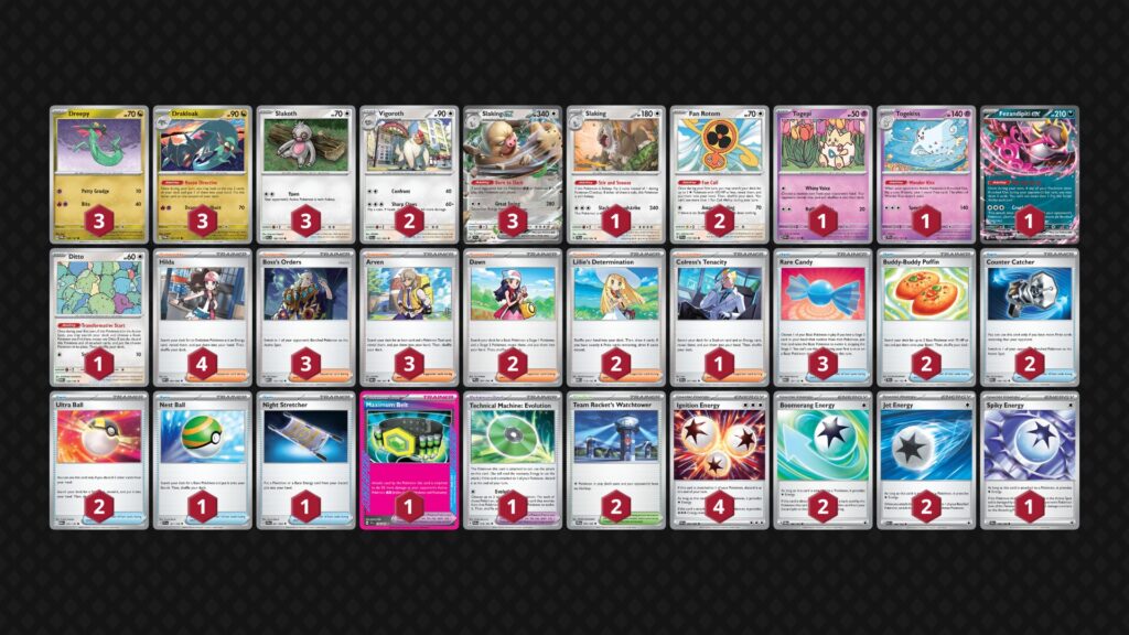 ケッキングex(Slaking ex)デッキ