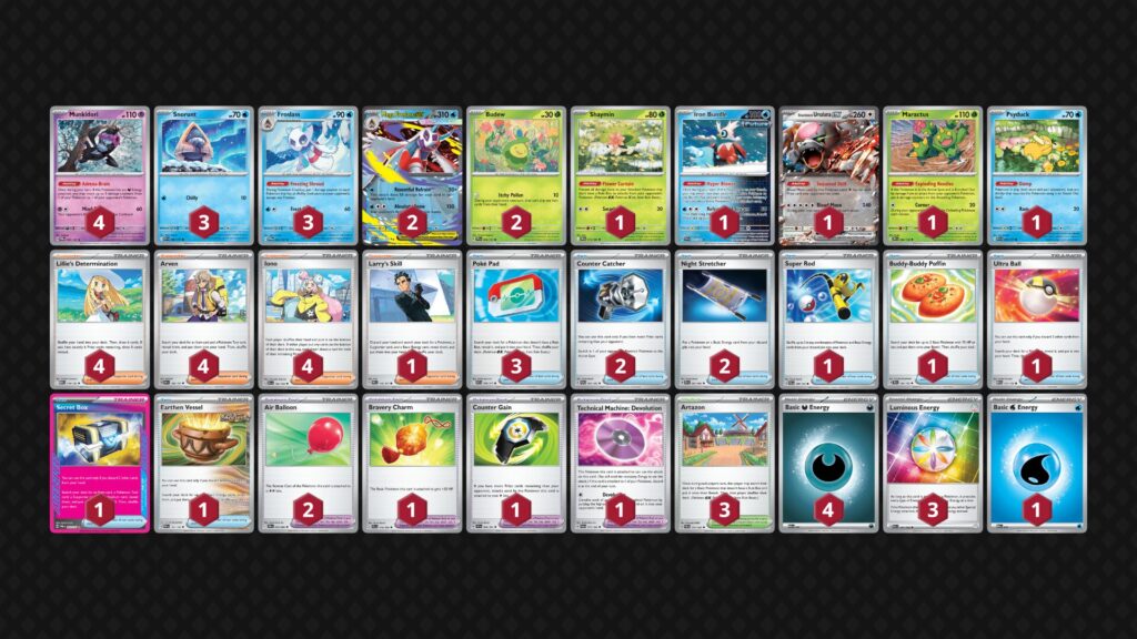 メガユキメノコex（Mega Froslass ex）デッキ